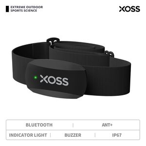 Moniteur de fréquence cardiaque intelligent XOSS X2 Professional pour vélo, ceinture pectorale, BLE ANT+, étanche IP67, sans fil, santé et fitness - Product Image 3