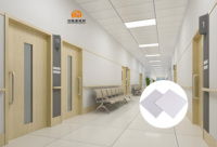 Matériaux de décoration métalliques en gros, plafond en aluminium perforé