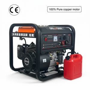 Factory Direct Silent Welding Genset 5KW Power Industrial Best Generator <b>Gasoline</b> HS6900-300A *Welding Generator 1.5KW -- Compac - Product Image 6