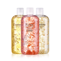 Gel Douche Hydratant et Nourrissant au Lait et aux Acides Aminés, Extrait de Pétales de Fleurs Biologiques OEM/ODM, Blanchissant la Peau, 500ml