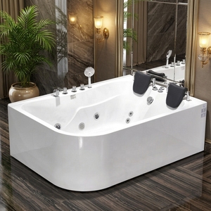 Baignoire à remous moderne pour deux personnes en acrylique de 1200 mm avec jets à vendre - Product Image 6