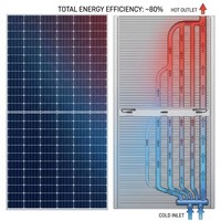 Hocheffizientes PVT-Hybrid-Solarmodul 40kW Solarstromsysteme zur Strom- und Warmwassererzeugung