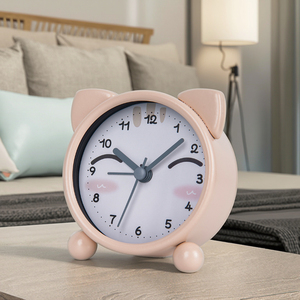 Sáng Tạo Kim Loại Mini Bàn Đồng Hồ Cho Trẻ Em Với Phim Hoạt Hình Dễ Thương Nhân Vật Im Lặng Cơ Chế Có Thể Điều Chỉnh Chức Năng Báo Động Cho Phòng Ngủ Sử Dụng - Product Image 3