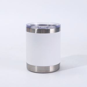 Vaso Térmico de Acero Inoxidable de Doble Pared de 10oz, Taza para Auto con Acabado Mate, Cilindro Corto, para Beber Mientras Conduces - Product Image 4