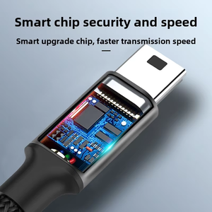 <span class=keywords><strong>Cavo</strong></span> Dati Mini-<span class=keywords><strong>USB</strong></span> con Porta Trapezoidale per Estensione DVR Auto, Telefono Cellulare, Disco Rigido Mobile, Ricarica e Trasferimento Dati, in Rame - Product Image 3