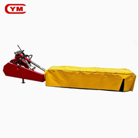 Faucheuse multi-disques YCM pour tracteurs, entraînée par prise de force, suspension à ressorts pour un levage facile et rapide