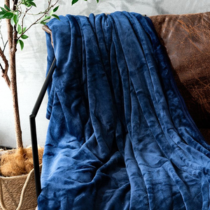 Promocional Nature 100% Poliéster Doble capa Peso pesado Franela Sherpa Fleece Manta - Product Image 5