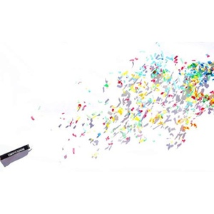 Hot Sale Environmental protection Biodegradable White <b>Confetti</b> Cannon - Product Image 2
