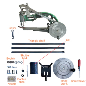 Máquina de Coser Manual para Cuero y Reparación de Zapatos, Parcheadora para Hilo de Algodón y Nailon - Product Image 5