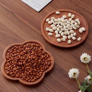 Plateaux de rangement multifonctionnels en ébène en gros – Décoratifs, rectangulaires, ronds et en forme de fleur pour la maison - Product Image 2