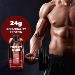 שייק חלבון מי גבינה Greenpie מוסמך GMP - 24 גרם חלבון, שוקולד חלב, תזונת ספורט, משקה מוכן לשתייה (OEM/ODM) - Product Image 3