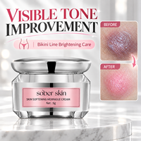 Crème éclaircissante pour les aisselles pour femmes et hommes, peaux sensibles, produits de soin pour les aisselles et le Yoni