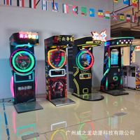 Machine de jeu d'arcade de boxe en métal à monnayeur avec caméra intégrée pour la mesure de la force, garantie 1 an pour les centres de jeux