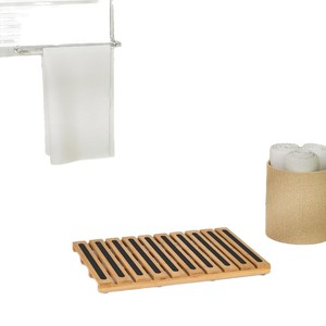 Alfombra de baño de bambú y madera, tapete para bañera, alfombra de baño antideslizante de madera maciza, transfronterizo - Product Image 3