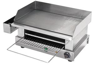 Piastra Elettrica Commerciale 2 in 1 <span class=keywords><strong>e</strong></span> <span class=keywords><strong>Salamandra</strong></span> 2.4KW da Banco per Sciogliere Formaggio <span class=keywords><strong>e</strong></span> Grigliare Hamburger - Product Image 2