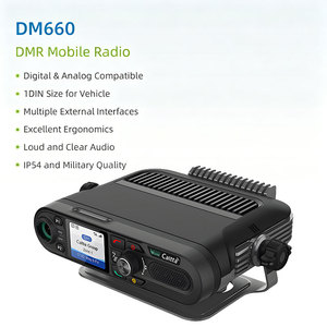 Radio mobile numérique et analogique compatible UHF VHF 45/50W, talkie-walkie, radio bidirectionnelle Caltta DM660 DMR - Product Image 1