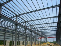Bâtiment à structure en acier préfabriqué Garage Hangar de stockage Bâtiment en métal Entrepôt Hangar Kit Grange
