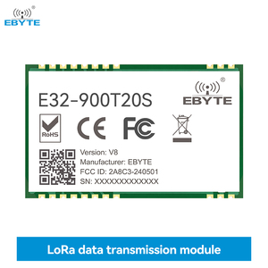 Ebyte E32-900T20S 5.5km 20dBm 915MHz sx1276 Lora mô-đun <span class=keywords><strong>RF</strong></span> chip không dây cổng nối tiếp mô-đun Lora truyền dữ liệu mô-đun - Product Image 2