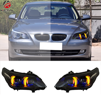 Phare avant à double support DRL Full LED à quatre lentilles, vente en gros pour BMW Série 5 E60 2005-2009