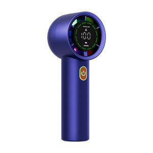 Nuevo Ventilador de Mano de 100 Velocidades, Mini Ventilador USB Recargable, Plegable, Portátil, Turbo, Material de PVC - Product Image 2