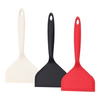 Spatule en silicone pour Tamagoyaki, résistante à la chaleur, antiadhésive, flexible, outil de cuisine pour omelettes, qualité alimentaire, sans BPA
