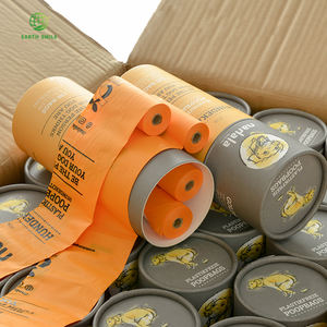 Özel çevre dostu biyo mısır nişastası Compostable köpek Poo çanta biyobozunur evcil hayvan dışkı torbası - Product Image 2