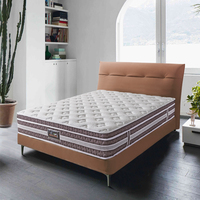 Matelas de lit queen size en mousse à mémoire de forme, modèle de luxe, euro royal, vente en gros