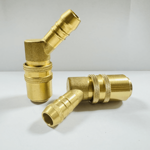 Piezas de molde de precisión, accesorios de manguera de 45 grados, conector hidráulico de latón de acoplamiento rápido Z80/13/45 - Product Image 3