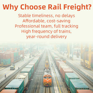 LCL Express Agente de Envío puerta a puerta China a Europa Rusia Transporte de carga ferroviario internacional Servicios de envío DDP - Product Image 6