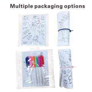 再利用可能な洗えるBPAフリーの高品質食品グレードのカスタマイズされたクリエイティブシリコン描画マット - Product Image 2