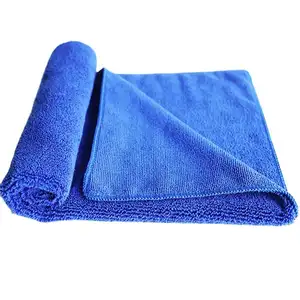 Hot sell edgeless thick new design plush two sides terry cloth short long pile dry wash towel cleaning cloth