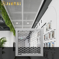 Plafond tendu léger et économique, décoration de plafond en aluminium avec cadre pour restaurant remis à neuf
