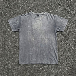 T-shirt ample en coton délavé pour homme – Effet vieilli et usé – T-shirt personnalisé en coton vieilli - Product Image 1