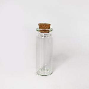 Vente en gros de mini-bouteilles en verre avec bouchon en liège 3ml/5ml/7ml/8ml/9ml/10ml/12ml/15ml/20ml/30ml, petits tubes à essai en verre avec bouchon en liège - Product Image 6