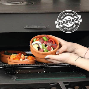 Juego de Cuencos de Barro <span class=keywords><strong>Mexicano</strong></span> para Cocinar, Olla de Barro para Cocinar Platos Tradicionales Mexicanos, Utensilios de Cocina de Terracota Antigua - Product Image 2