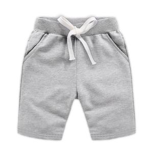 Shorts de jogging pour enfants en coton 100% doux, couleur unie, vente en gros pour l'été, shorts pour bébés garçons - Product Image 4