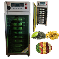 Kleine Groene Zwarte Thee Voedsel Droger Dehydrator Droogmachine Industrie Voor Thee Droogoven Industriële