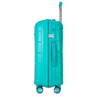 Ensemble de 3 pièces 20, 24, 28 pouces, livraison directe à l'usine de chine, Double roue, ensemble de bagages en Pp personnalisé de haute qualité