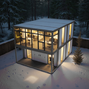 Bán trực tiếp tại chỗ 20ft 40ft mở rộng container đúc sẵn Nhà 5 phòng ngủ biệt thự <span class=keywords><strong>prefab</strong></span> sống nhà di động Casa contenedor - Product Image 1