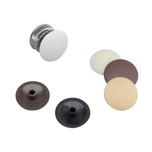 Best Choice 3 In 1 Eccentric <b>Wheel</b> Hole Cap <b>Plastic</b> Decorative Cap For Furniture Accessories Black Beige Dark Brown White - Product Image 4