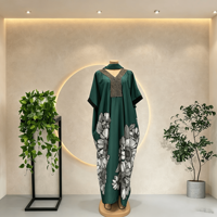 Vestido Kaftán Boubou Africano de Moda, Cómodo, con Cuentas, Estilo Ankara, para Bodas, Verano, Tallas Grandes, para Mujer