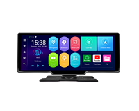 Lecteur multimédia automobile Android à écran tactile de 10,26 pouces, lecteur multimédia portable pour voiture, Carplay, navigateur PND avec caméra de recul HD