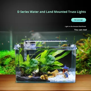 Lumière LED pour aquarium en alliage d'aluminium à intensité variable avec supports extensibles pour <span class=keywords><strong>paludarium</strong></span> et aquarium planté - Product Image 4