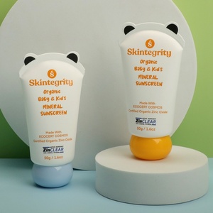 Wholesale Custom Logo 50G Empty Printed <b>Tubes</b> for Baby Kids Skin Care Cream Sunscreen Cosmetic <b>Plastic</b> <b>Tube</b> Packaging - Product Image 5