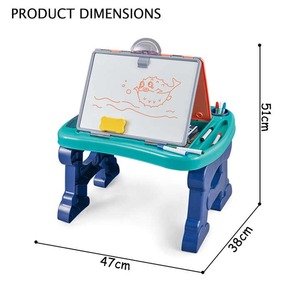EPT教育学習アートキッズ描画テーブルおもちゃの書き込みとボードボードセット幼児のおもちゃテーブル描画ボードテーブル - Product Image 4