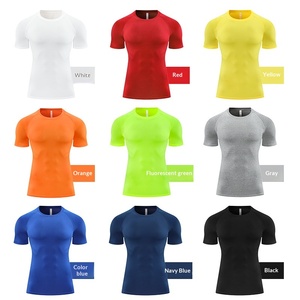 Ensemble short et t-shirt de sport en polyester à manches courtes, coupe ajustée, taille élastique, personnalisable avec le nom de l'équipe, pour le basketball professionnel, la course et l'entraînement - Product Image 2