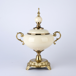 Phong Cách Phương Tây Gốm Lưu Trữ Ống Nhà Bếp Và Nhà Thực Phẩm Lưu Trữ Container Trang Trí Nội Thất Cho Kẹo Sô Cô La Hạt Cà Phê Đậu - Product Image 2