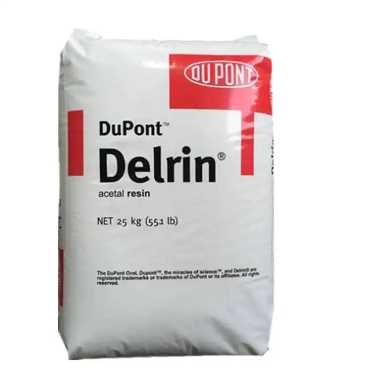 Dupont POM Delrin 570 Adición de fibra 20% gránulos de POM Material plástico