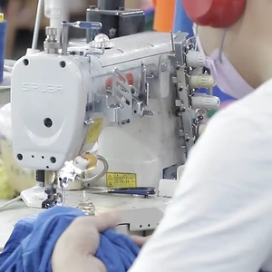 เดรสแฟชั่นผู้หญิงแบบใหม่ล่าสุด สายเดี่ยว แต่งผ้าแบบ Patchwork ซิปด้านข้าง ทรงเอซิมเมตริก - Product Image 6