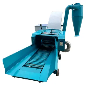 Máquina trituradora de palha para alimentação animal, canudo e feno, máquina cortadora de palha para gado, 5 toneladas/h